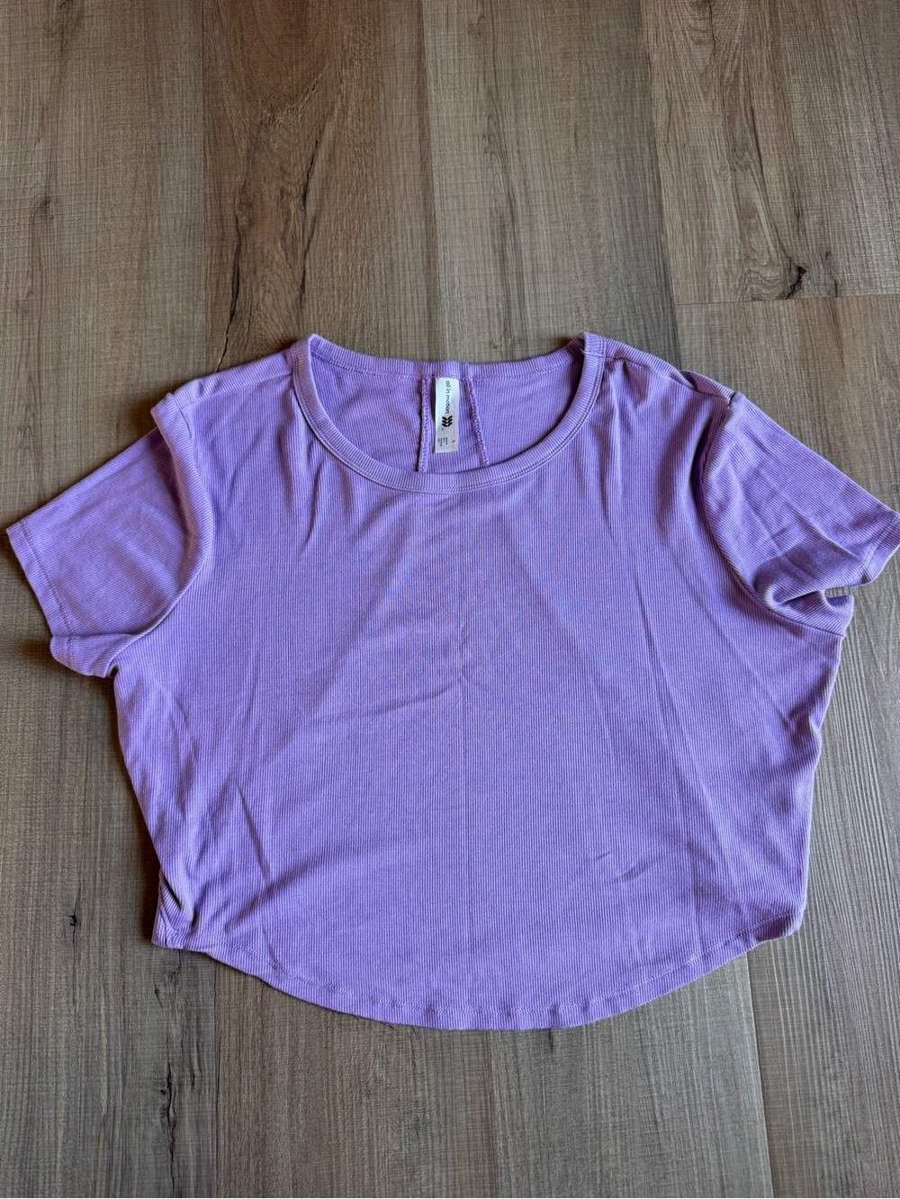 All in Motion Crop Tee